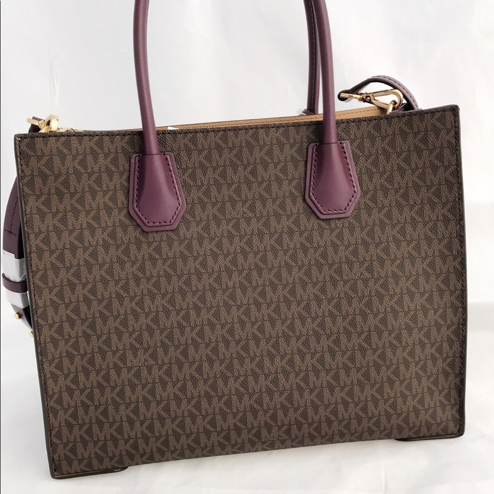 NWT Michael Kors Mercer Studio Large Convertible - Picture 4 of 8